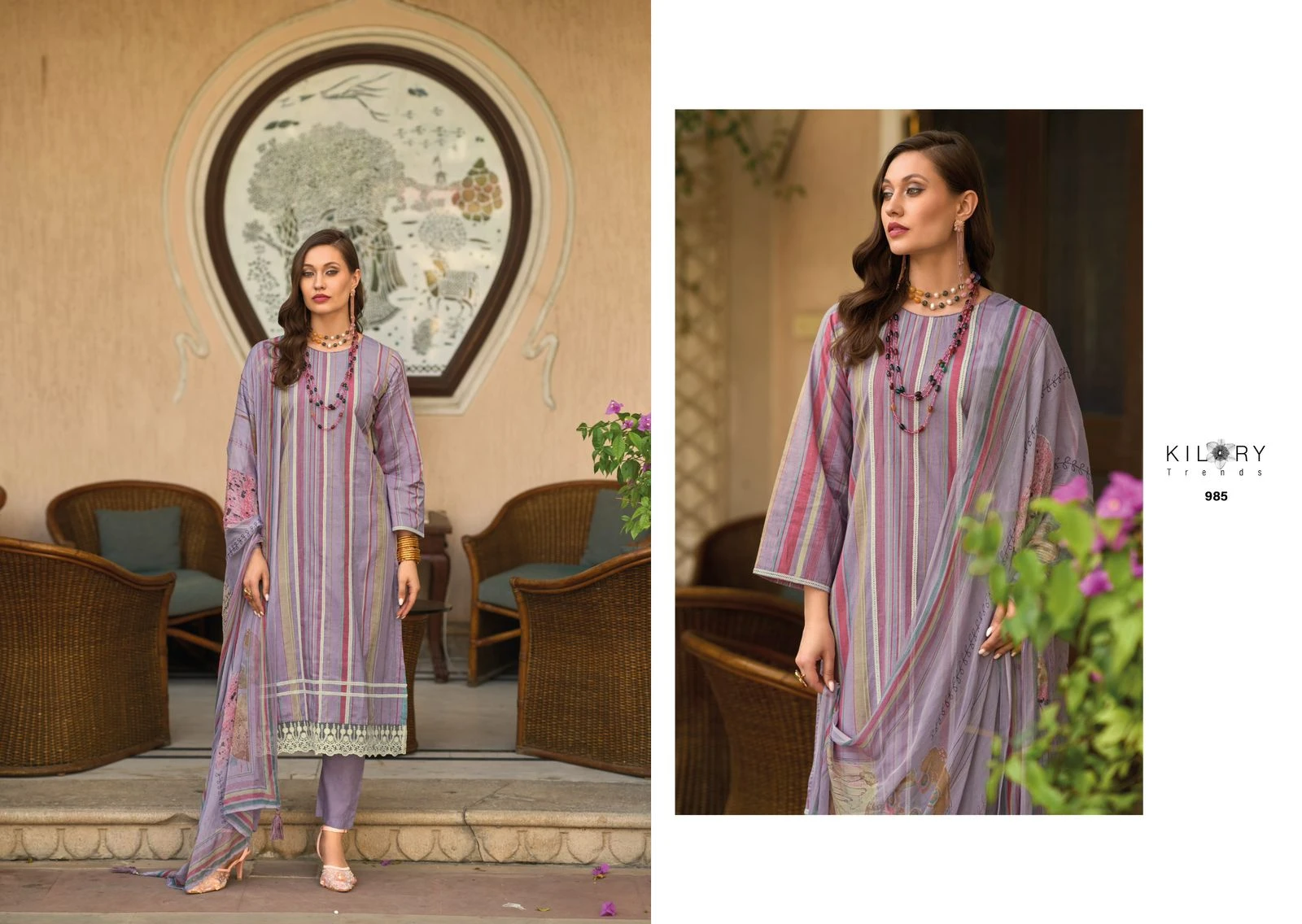Kilory Trendz Legacy of Summer Pure Lawn Cotton Wholesale Fancy Pakistani Salwar Suit Catalog — Wholesale Salwar Suits, Kilory Trends wholesale from Surat — view 5